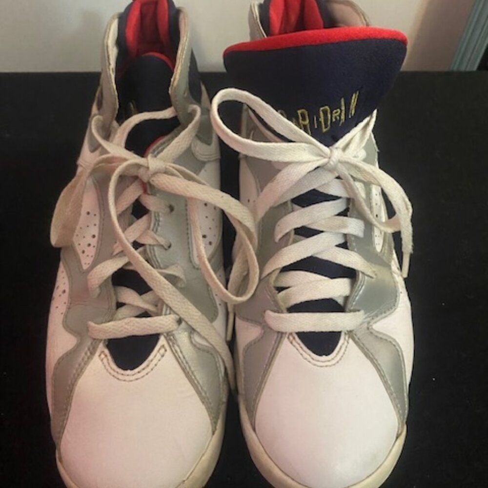 Air Jordan Retro 7 Retro Olympic 2012, size 7Y